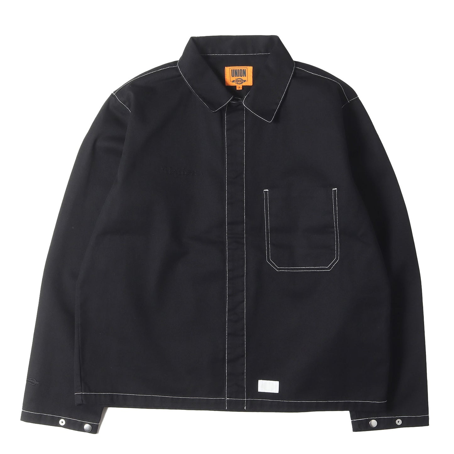 21AW × Dickies ロゴ 刺繍 ツイル ワーク シャツ (OVERSIZED WORK SHIRT)