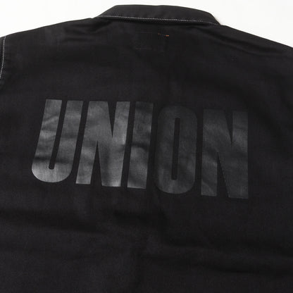 21AW × Dickies ロゴ 刺繍 ツイル ワーク シャツ (OVERSIZED WORK SHIRT)