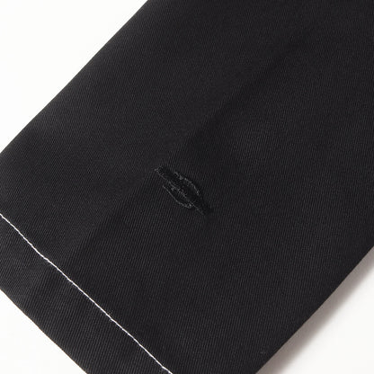 21AW × Dickies ロゴ 刺繍 ツイル ワーク シャツ (OVERSIZED WORK SHIRT)