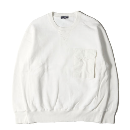 23AW 異素材 フラップ ポケット スウェット (HL-T018) / 裏起毛