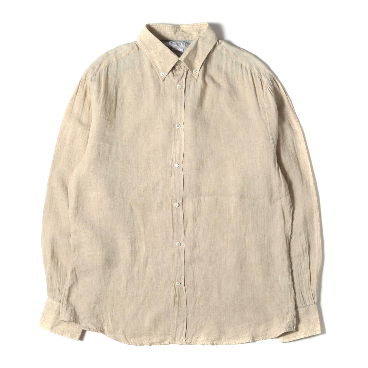 スラブ リネン ボタンダウン ドレス シャツ / SLIM FIT