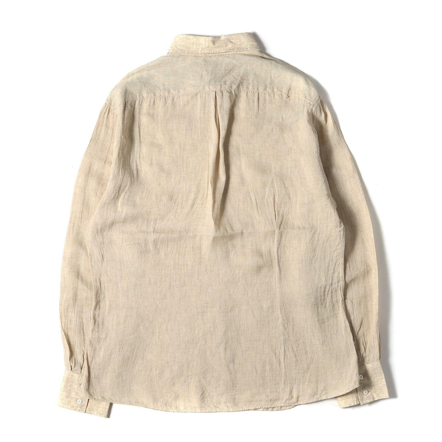 スラブ リネン ボタンダウン ドレス シャツ / SLIM FIT