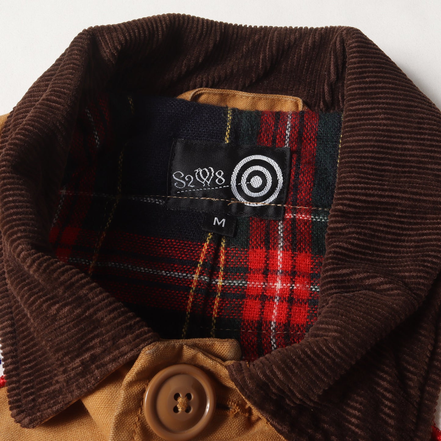 マルチワッペン 刺繍 ダック ワーク カバーオール / MADE IN USA