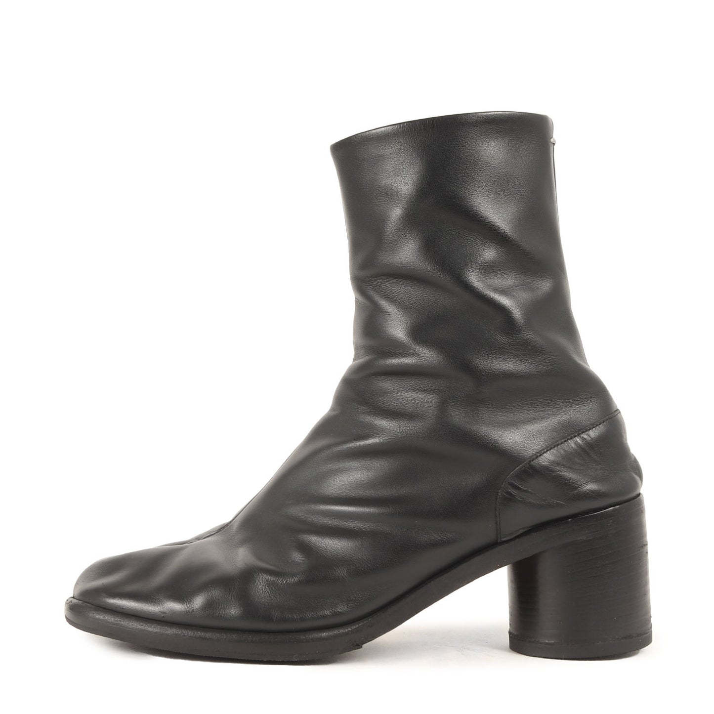 ヒール レザー タビ ブーツ (S57WU0132 PR516) / ＭM22 スプリットトゥ 短靴 革靴