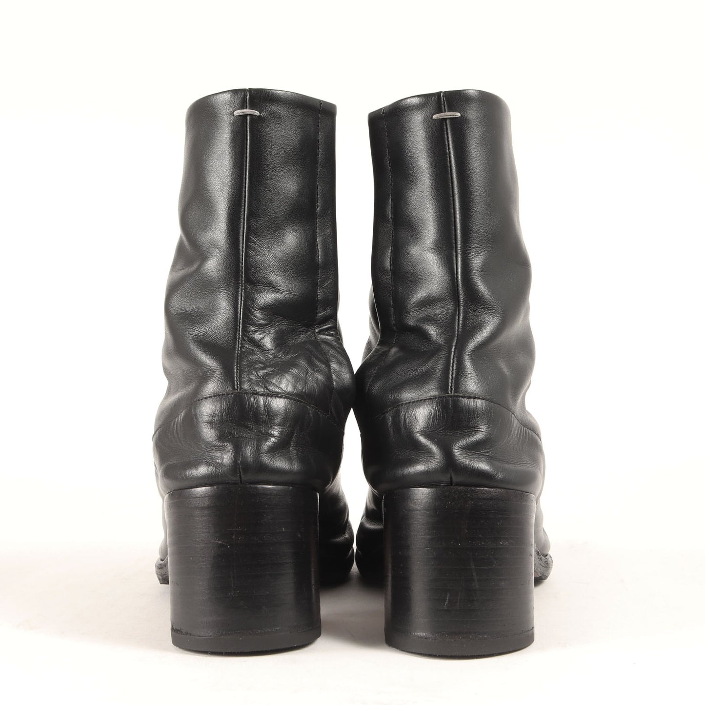 ヒール レザー タビ ブーツ (S57WU0132 PR516) / ＭM22 スプリットトゥ 短靴 革靴