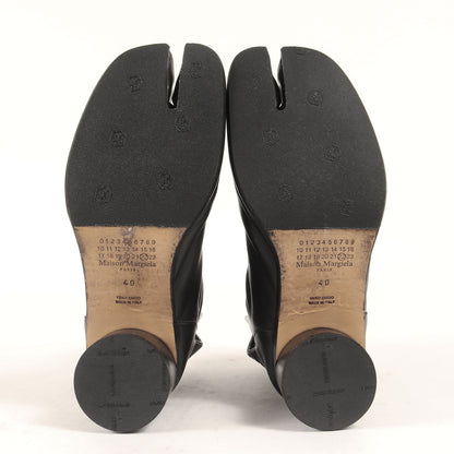 ヒール レザー タビ ブーツ (S57WU0132 PR516) / ＭM22 スプリットトゥ 短靴 革靴