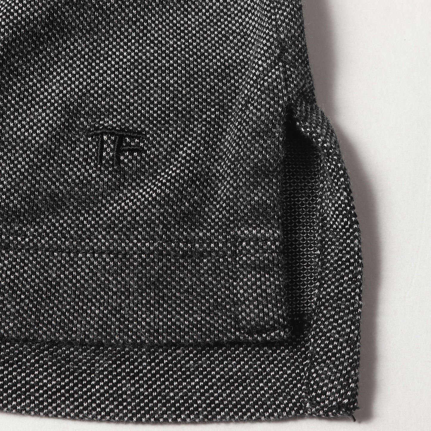 TF刺繍 コットン鹿の子 ポロシャツ (BI415 TFJ863)