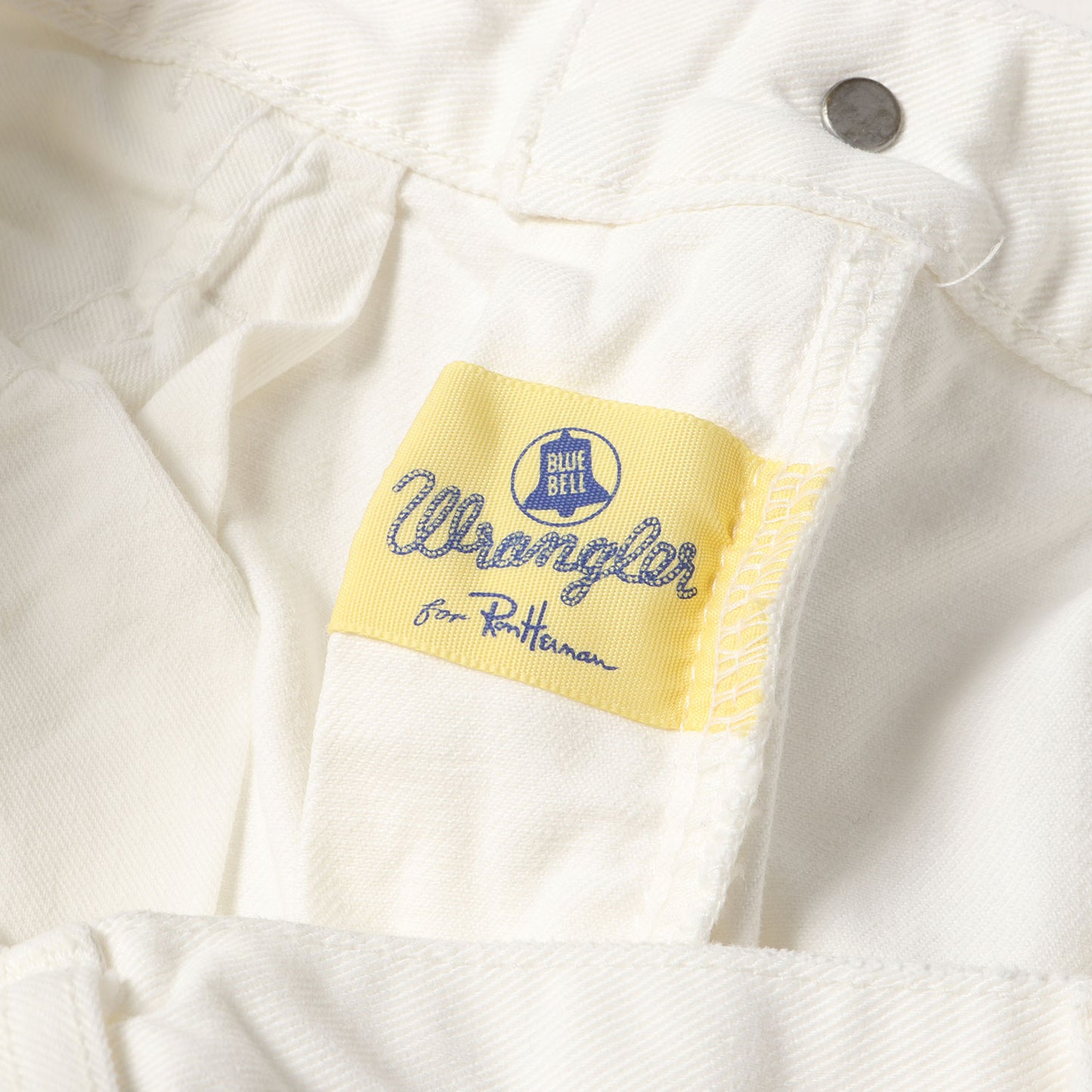 × Wrangler ホワイト デニム パンツ (WS0019) / ジッパーフライ MADE IN JAPAN