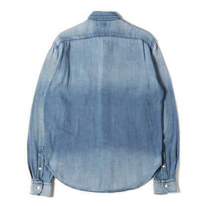 パッチワーク デニム シャツ / MADE IN USA
