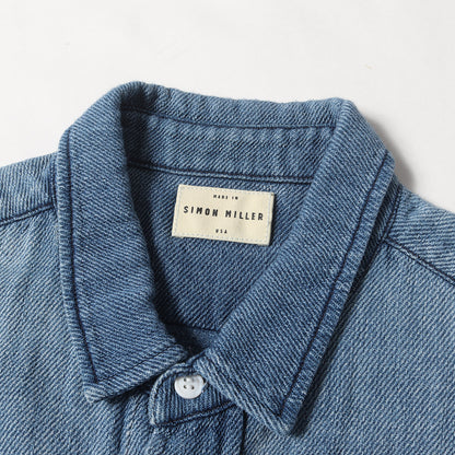 パッチワーク デニム シャツ / MADE IN USA