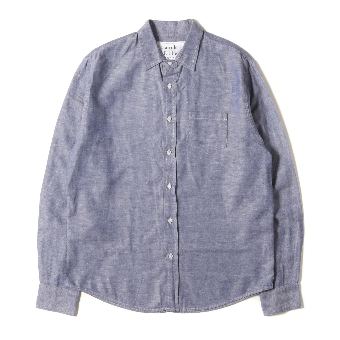 リネン コットン シャンブレー ドレス シャツ / MADE IN USA
