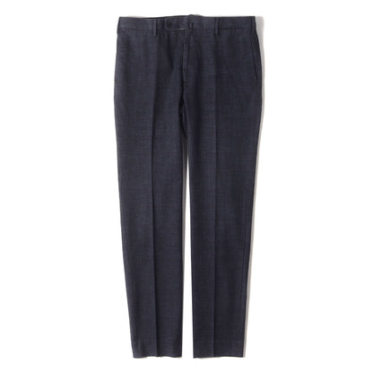 ウインドーペン チェック ストレッチ コットン スラックス / SLIM FIT HIGH COMFORT