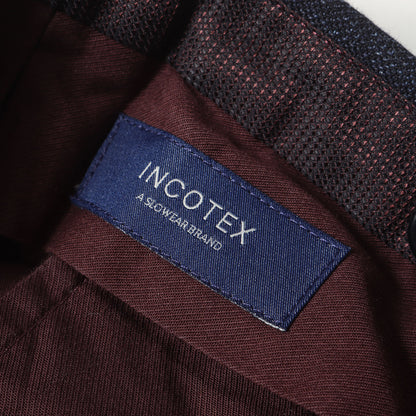 ウインドーペン チェック ストレッチ コットン スラックス / SLIM FIT HIGH COMFORT