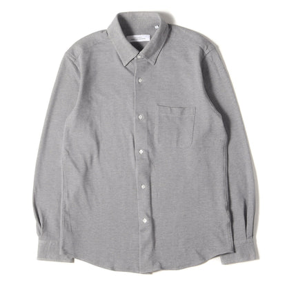 24AW エブリット ジャージカノコ スナップダウン シャツ (3111-108-2463)