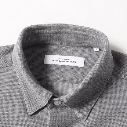 24AW エブリット ジャージカノコ スナップダウン シャツ (3111-108-2463)