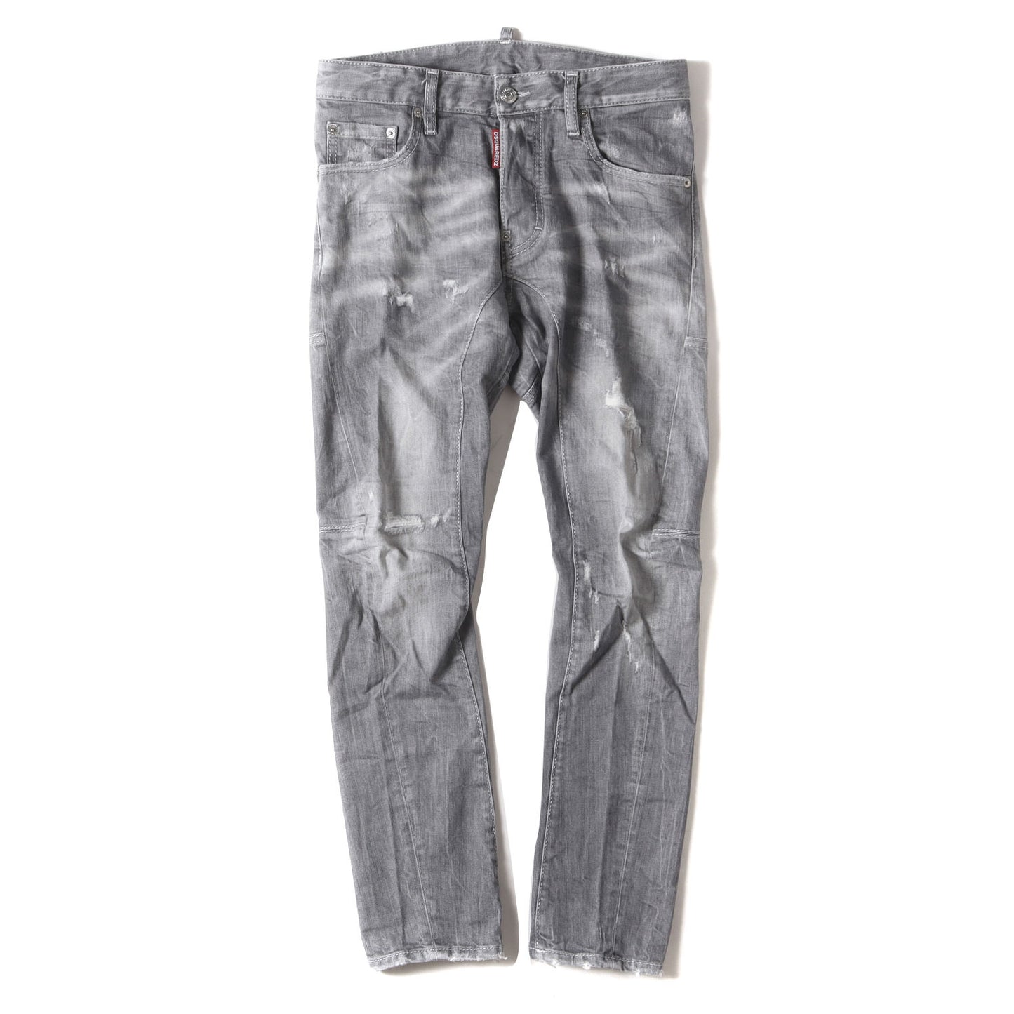 21SS クラッシュ リペア加工 ストレッチ デニム スキニー パンツ (Tidy Biker Jean S74LB0935 S30260)