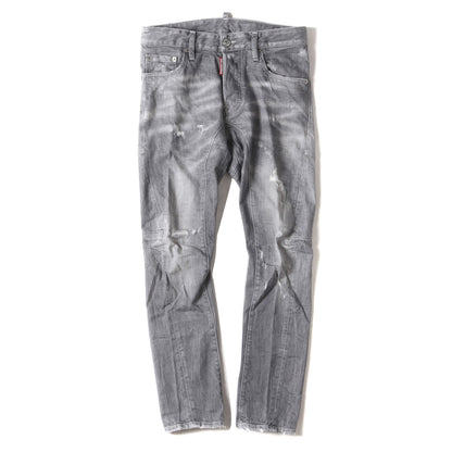 21SS クラッシュ リペア加工 ストレッチ デニム スキニー パンツ (Tidy Biker Jean S74LB0935 S30260)