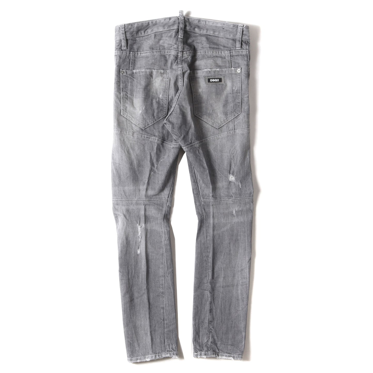 21SS クラッシュ リペア加工 ストレッチ デニム スキニー パンツ (Tidy Biker Jean S74LB0935 S30260)
