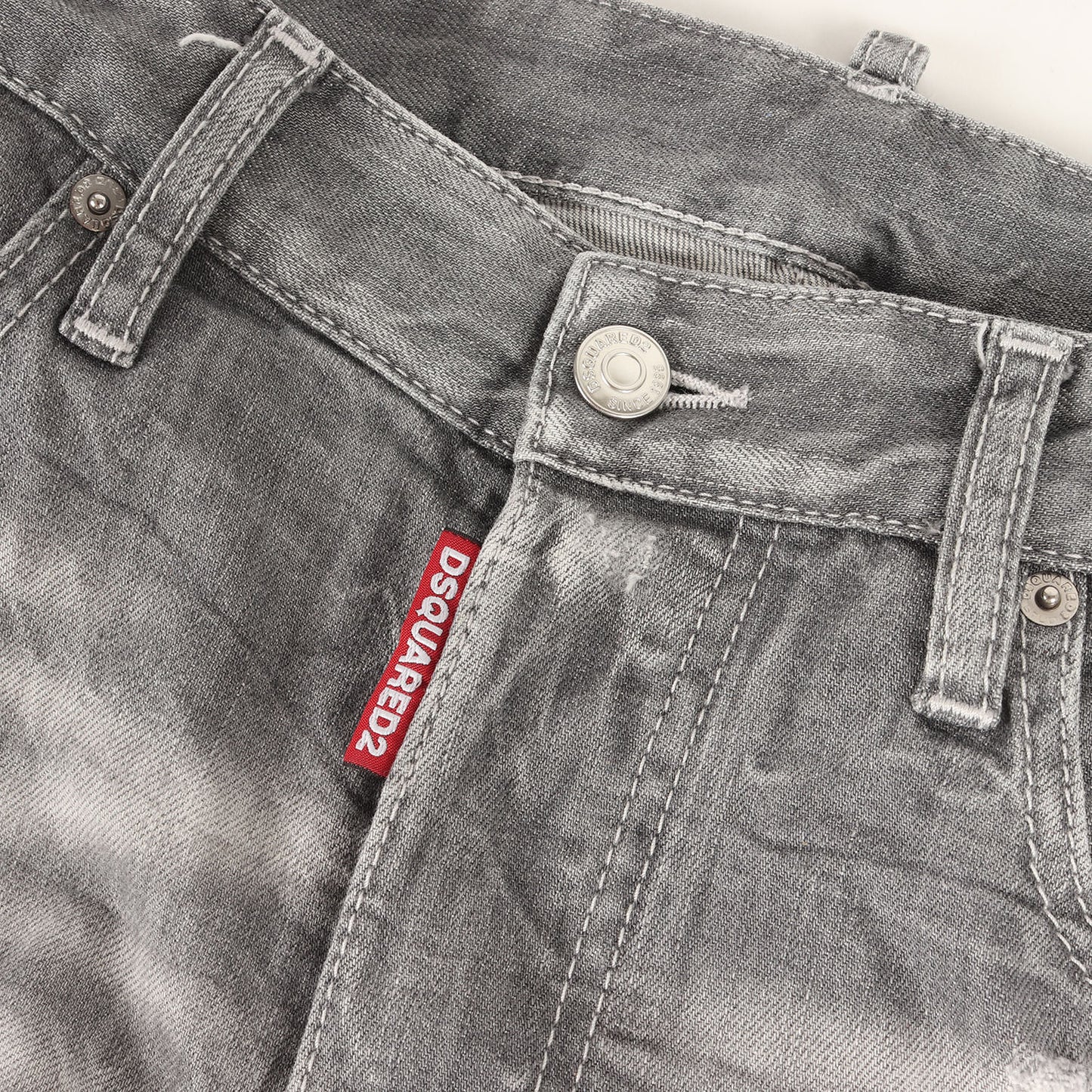 21SS クラッシュ リペア加工 ストレッチ デニム スキニー パンツ (Tidy Biker Jean S74LB0935 S30260)