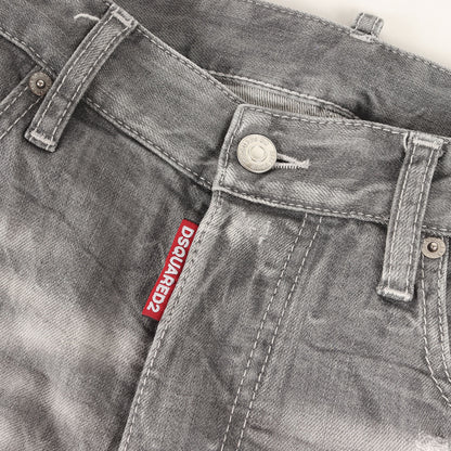 21SS クラッシュ リペア加工 ストレッチ デニム スキニー パンツ (Tidy Biker Jean S74LB0935 S30260)