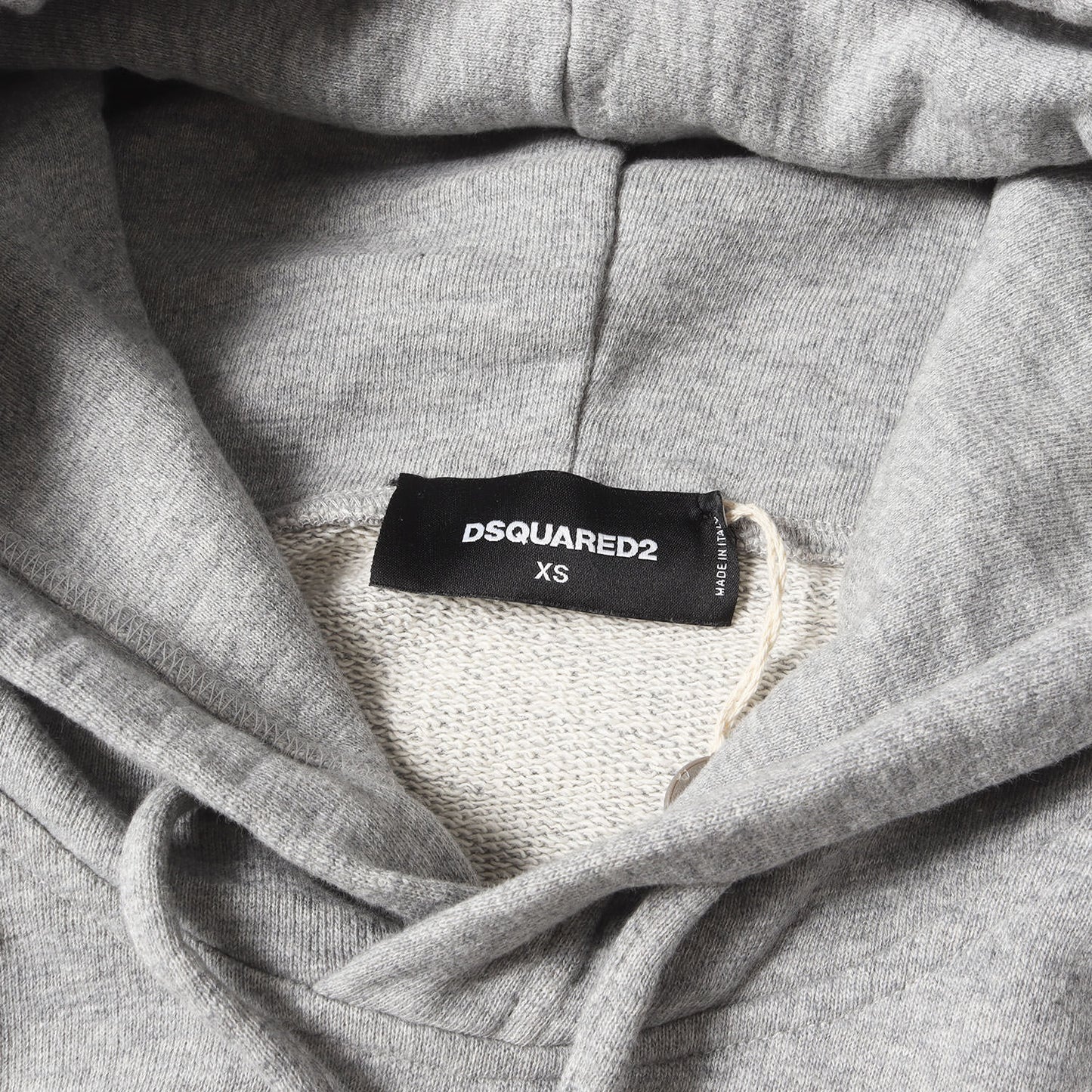 ロゴ ノースリーブ スウェット パーカー (ADRIANA FIT S74GU0295 S25401) / 裏毛 MADE IN ITALY