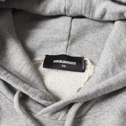 ロゴ ノースリーブ スウェット パーカー (ADRIANA FIT S74GU0295 S25401) / 裏毛 MADE IN ITALY