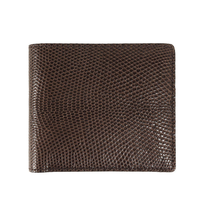 リザードレザー 二つ折り ウォレット (LI004) / MADE IN JAPAN