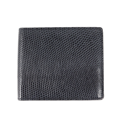 リザードレザー 二つ折り ウォレット (LI004) / MADE IN JAPAN