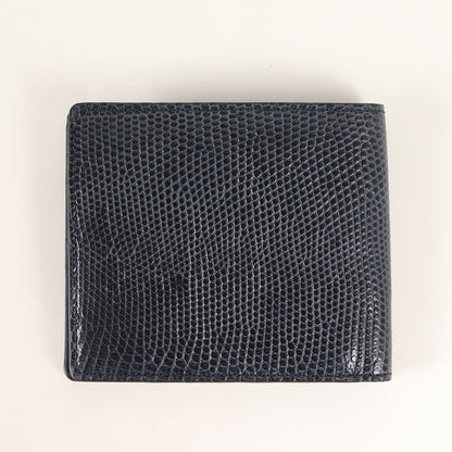 リザードレザー 二つ折り ウォレット (LI004) / MADE IN JAPAN