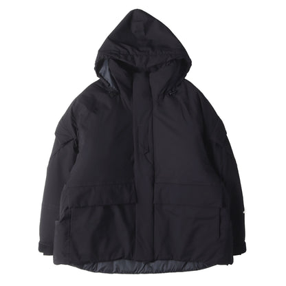 22AW フーデッド ハイネック ダブルジップ パテッド ジャケット (PARTEX GEN2 JACKET 222-27044)