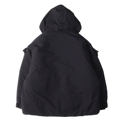 22AW フーデッド ハイネック ダブルジップ パテッド ジャケット (PARTEX GEN2 JACKET 222-27044)
