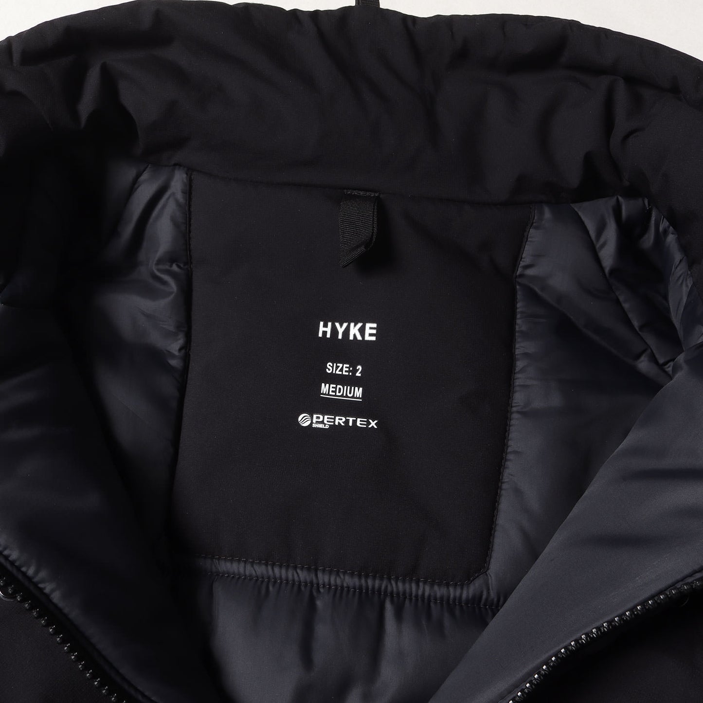 22AW フーデッド ハイネック ダブルジップ パテッド ジャケット (PARTEX GEN2 JACKET 222-27044)