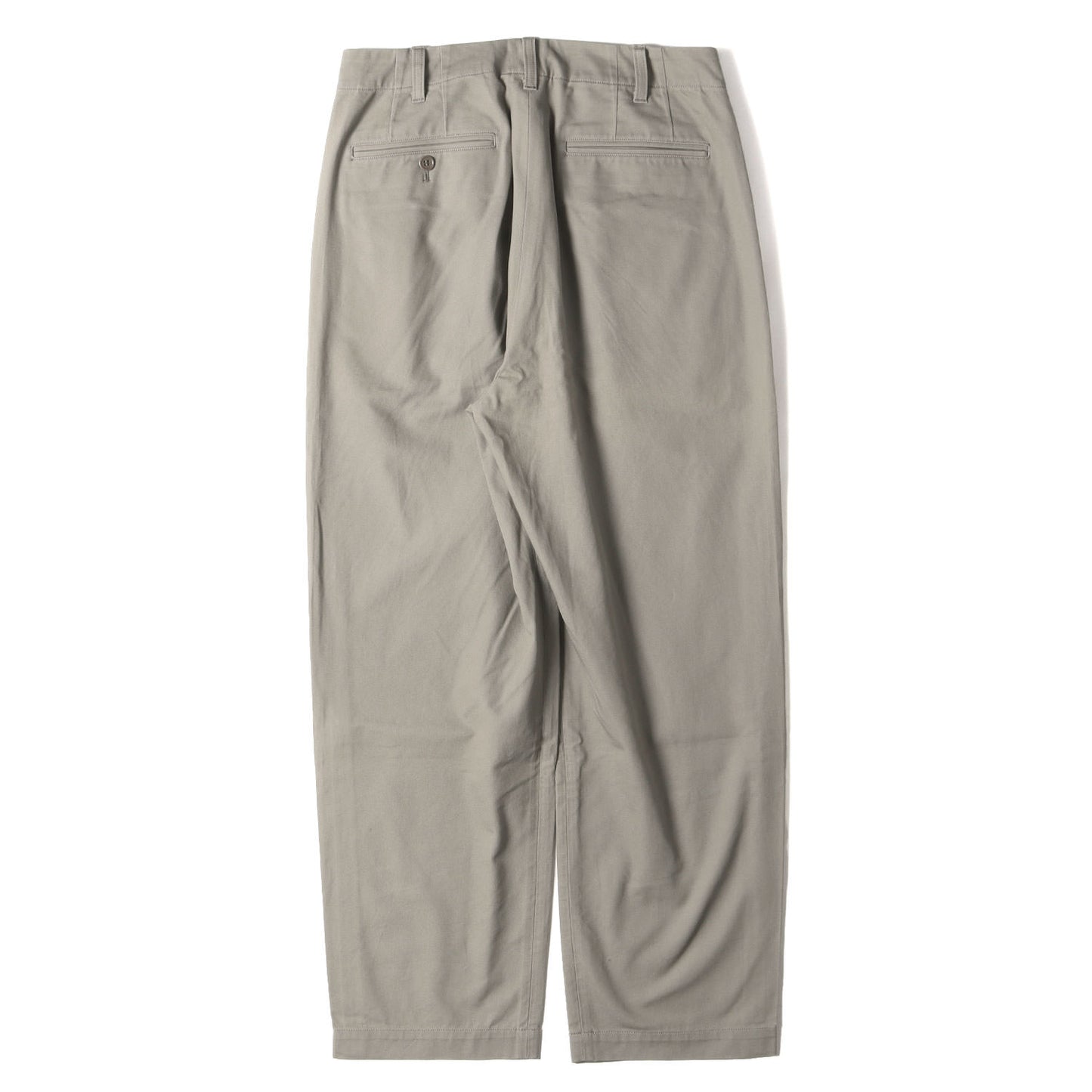 ツータック ツイル ワーク トラウザーズ パンツ (2TUCK TROUSERS H2201-PT003) / MADE IN JAPAN