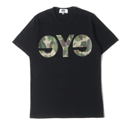 カモフラージュロゴ クルーネック Tシャツ (WP-T910)