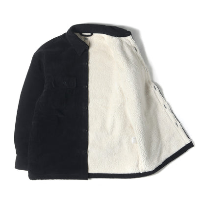 裏ボア フリース コーデュロイ シャツ ジャケット (Cords Boa Shirts JK 3420400108) / MADE IN JAPAN
