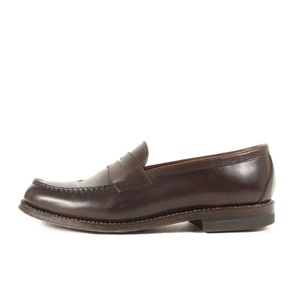 レザー コイン ローファー