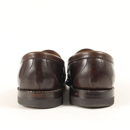 レザー コイン ローファー