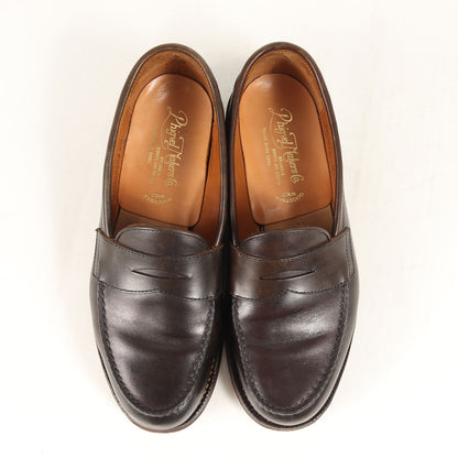 レザー コイン ローファー