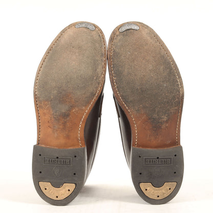 レザー コイン ローファー