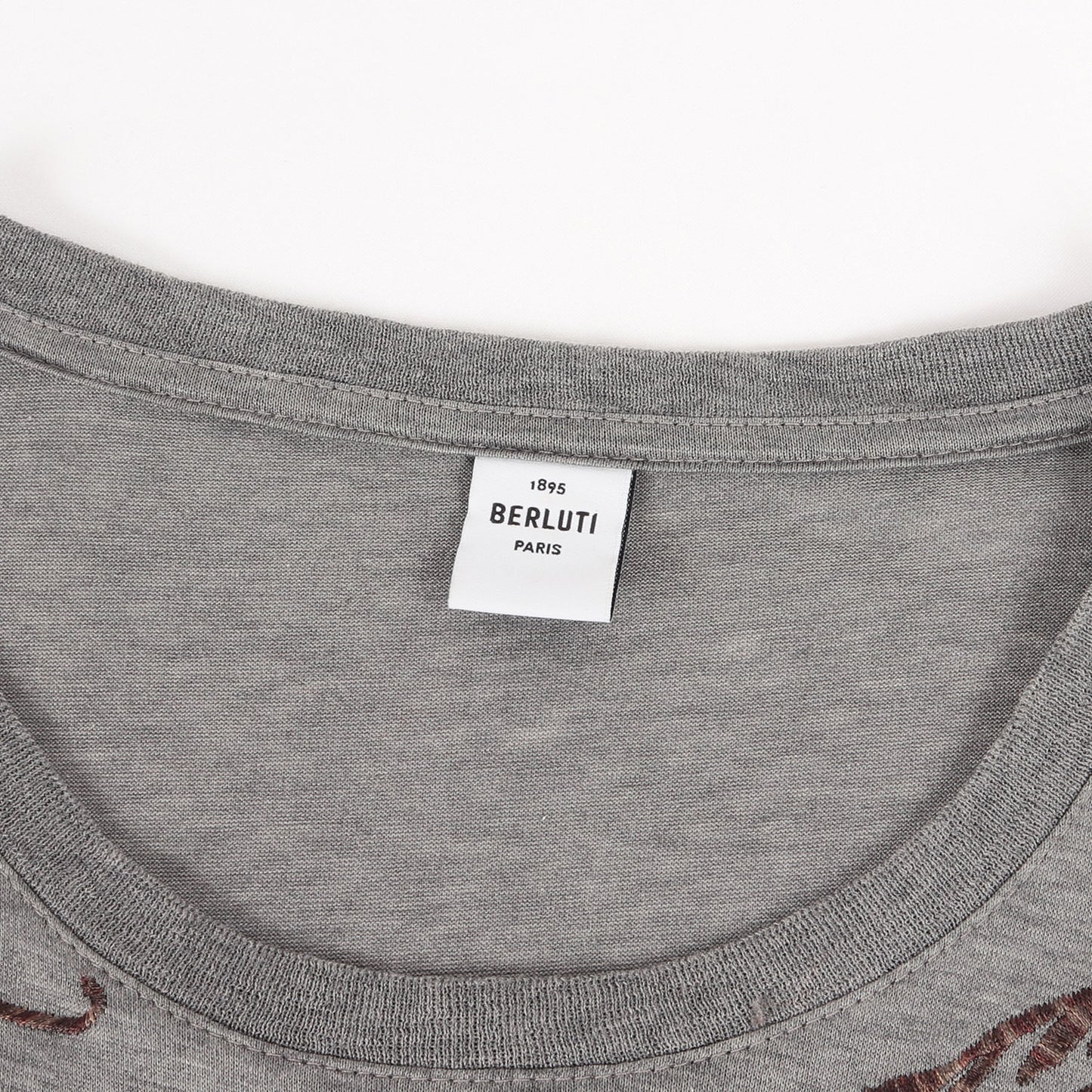 23SS カリグラフィ 刺繍 クルーネック Tシャツ (R23JRS88JAFF)