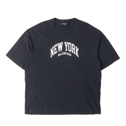 22SS NEW YORKロゴ オーバーサイズ Tシャツ (612966 TLVM2)