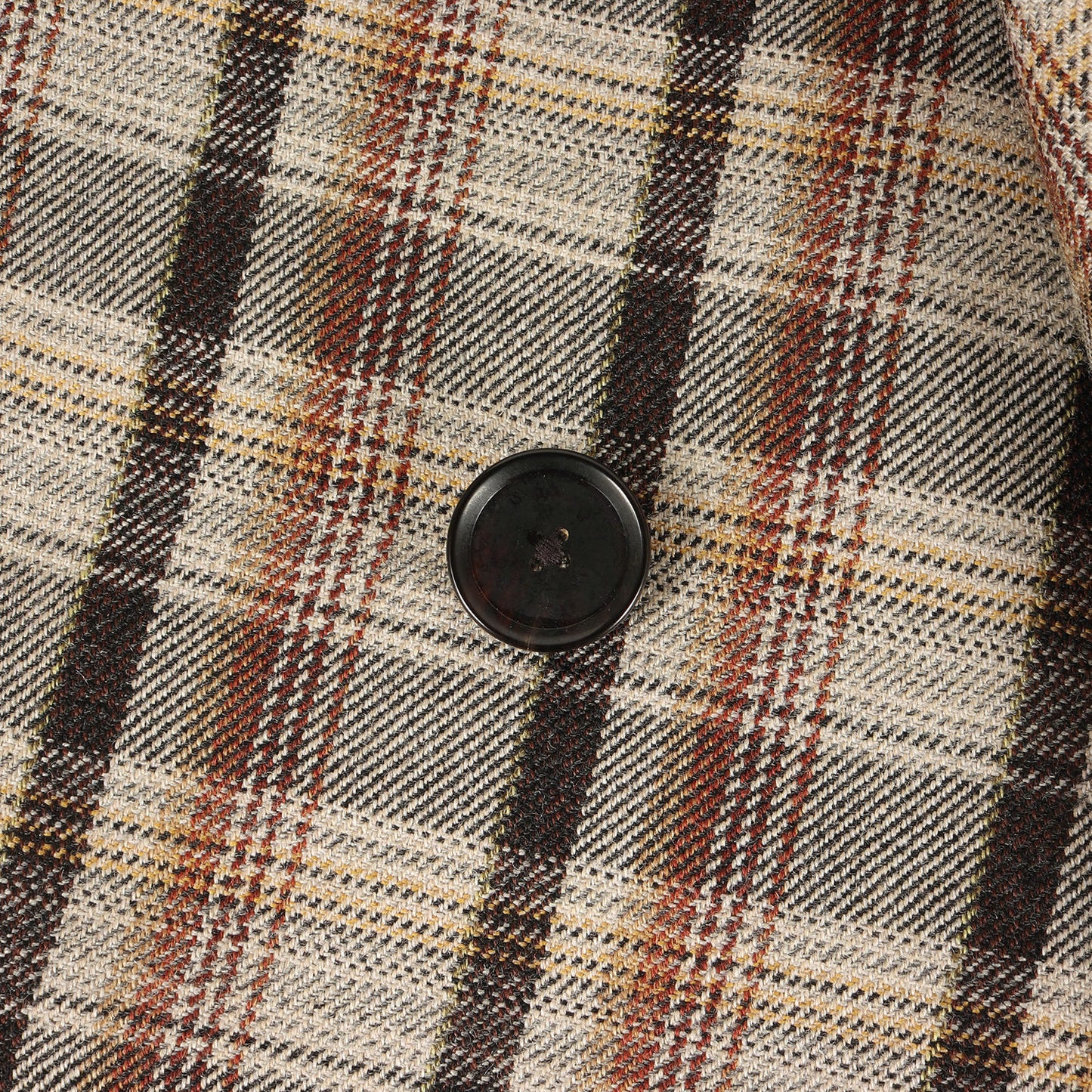 チェック ウール ステンカラーコート (DOUBLE FACE CHECK SOUTIEN COLLAR COAT A9AC01BN)