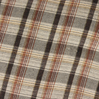チェック ウール ステンカラーコート (DOUBLE FACE CHECK SOUTIEN COLLAR COAT A9AC01BN)