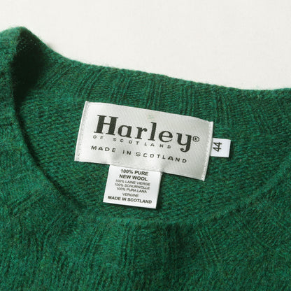 クルーネック ウール ニット セーター / MADE IN SCOTLAND