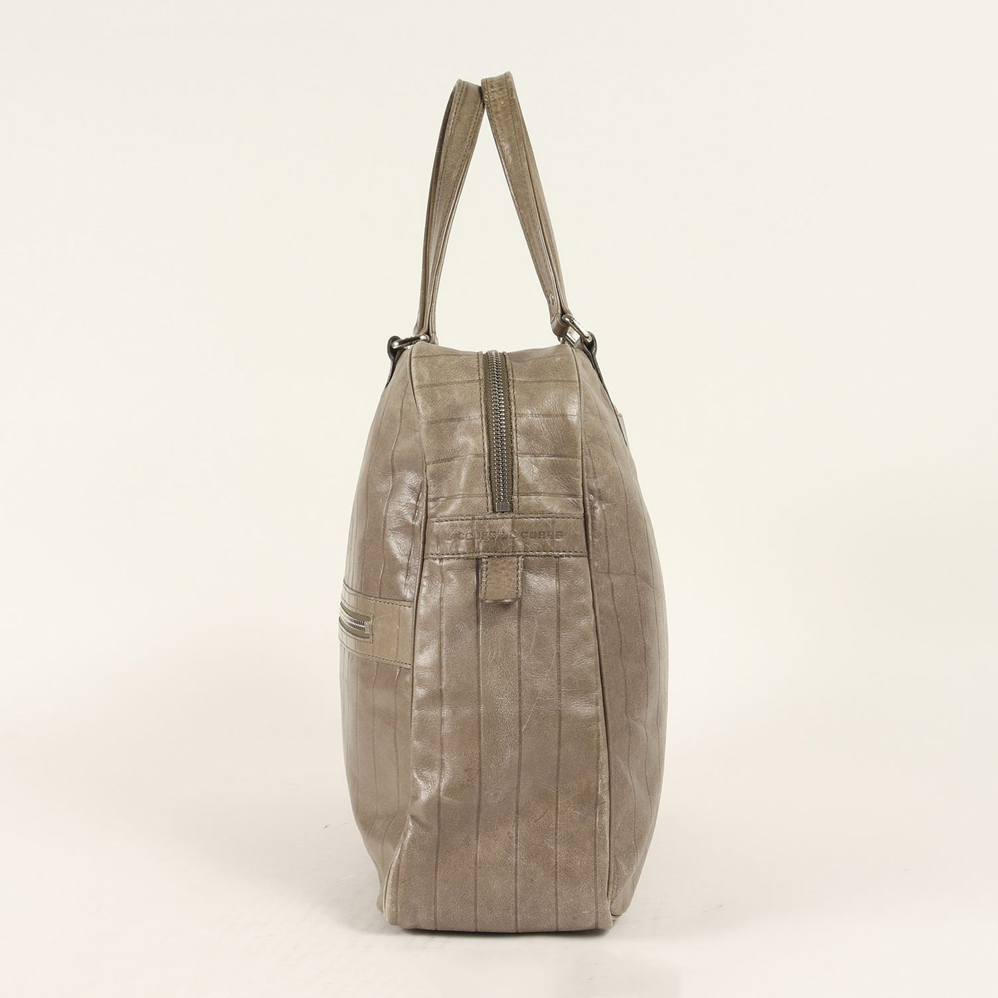 型押し レザー トート バッグ (LISBON)