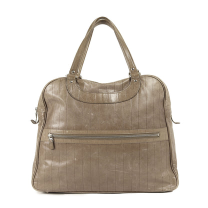 型押し レザー トート バッグ (LISBON)