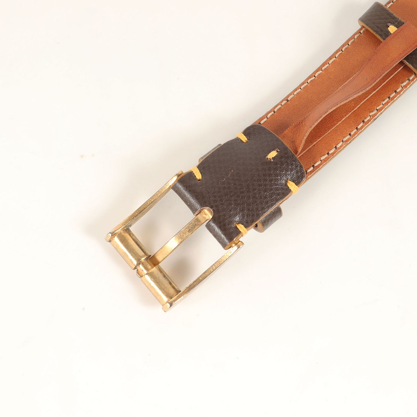 ナロー レザー ベルト