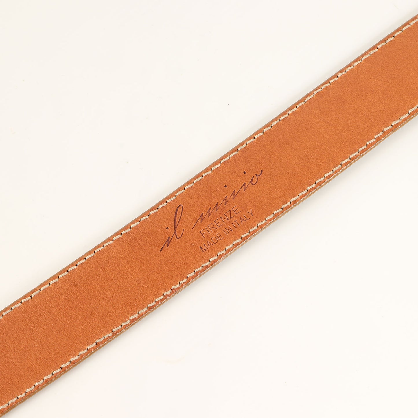 ナロー レザー ベルト