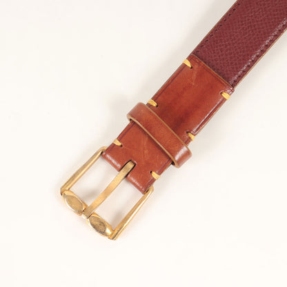 ナロー レザー ベルト