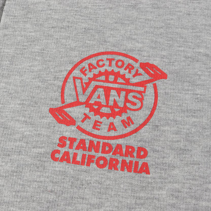 × VANS ワンポイント ロゴ スウェット ジップアップ パーカー (VANS × SD BMX Logo Zip Hood VA17FW-MC50SC) / 裏起毛